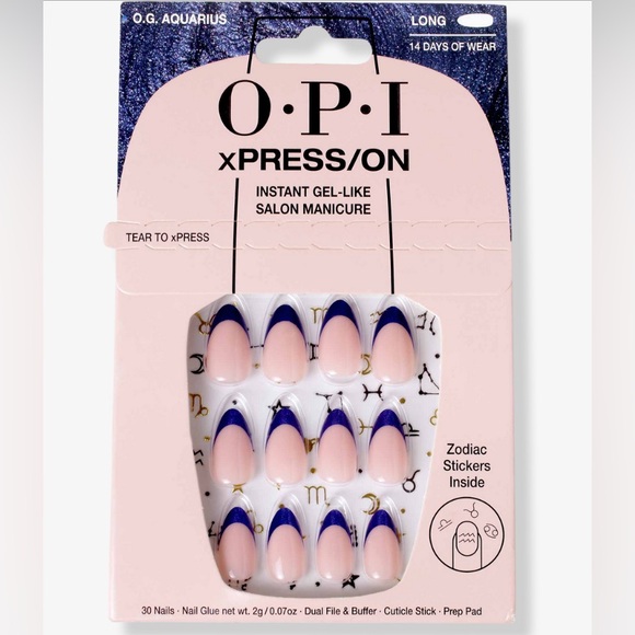 OPI xPRESS/On Zodiac Sign Press On Nails NEW💅 PRICE FOR ONE SET!! - Picture 2 of 10